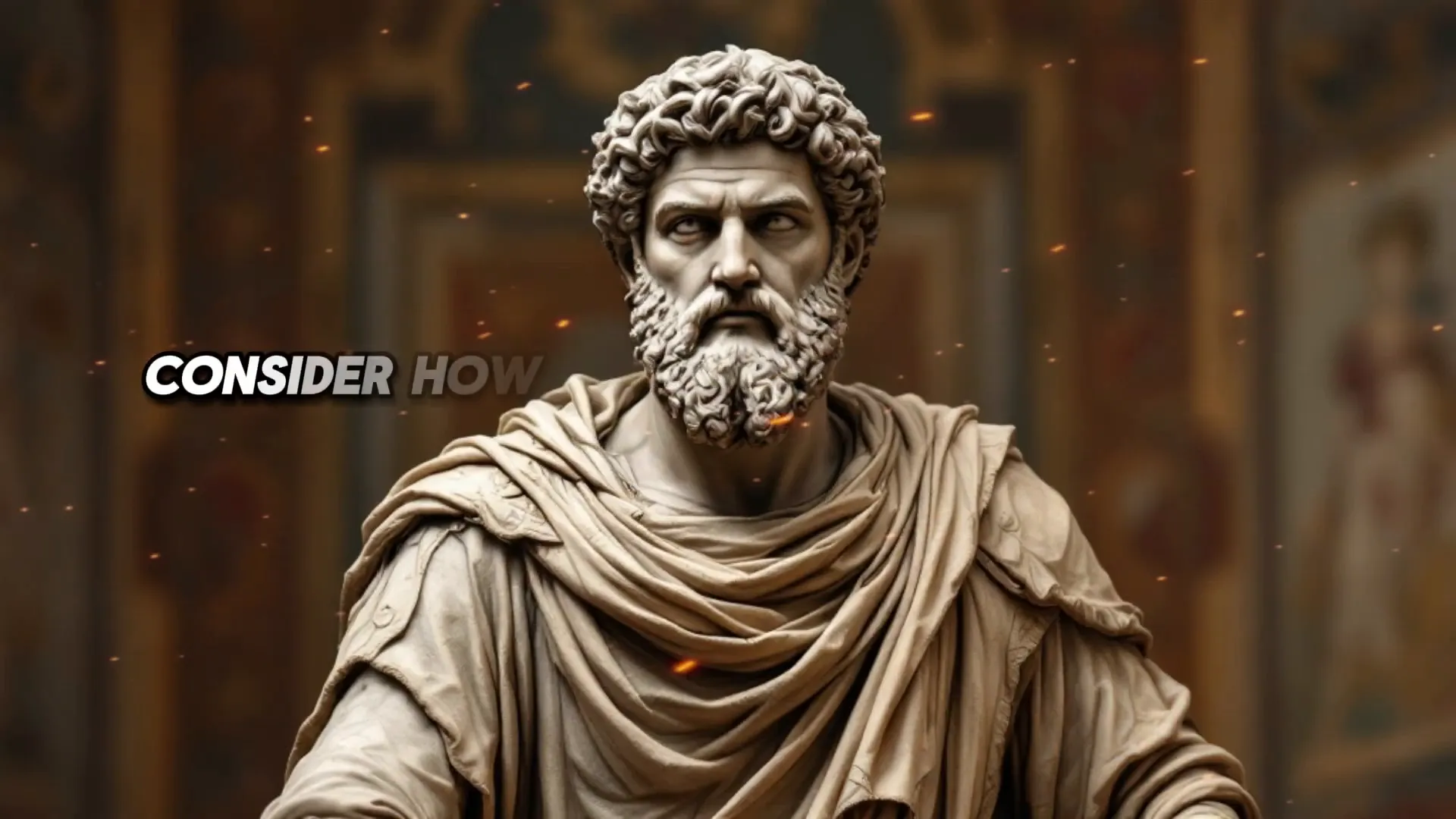 Aurelius contemplating the nature of change