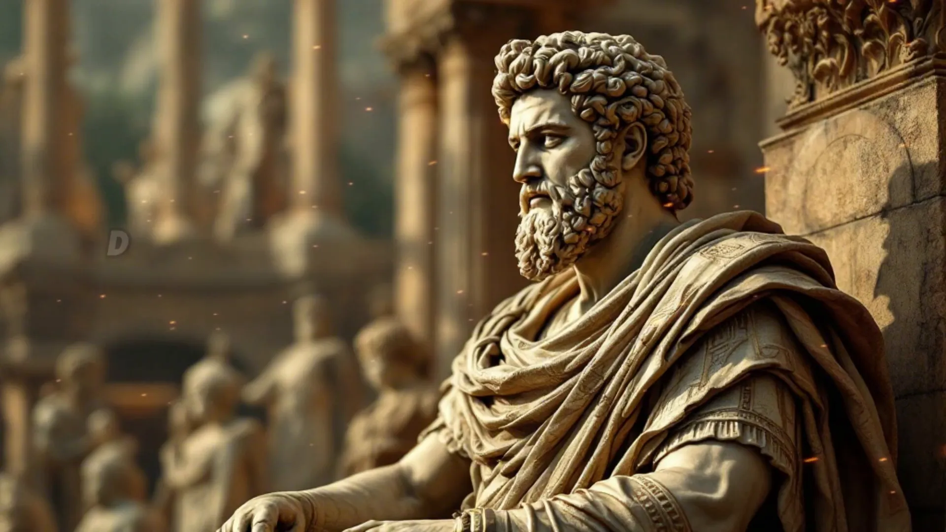 Aurelius reflecting on the importance of living in the present