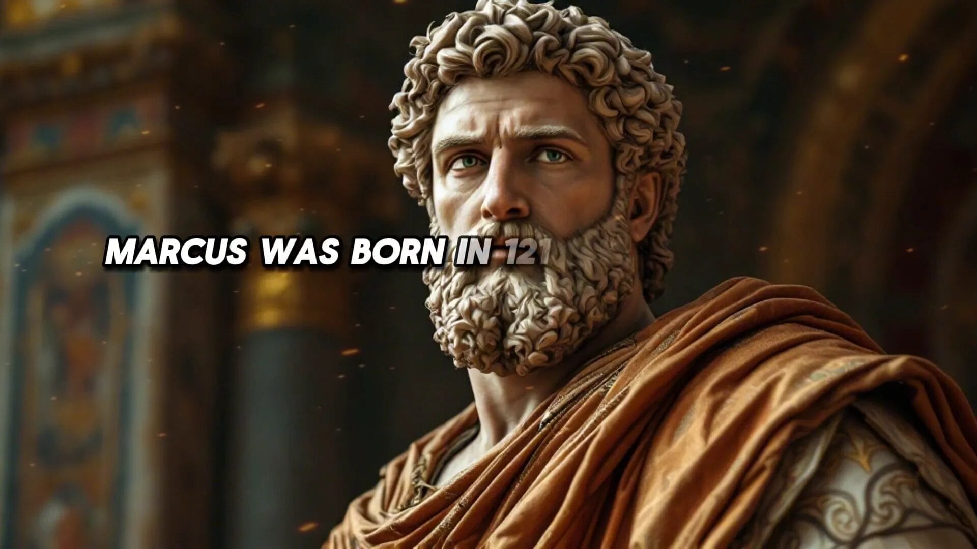 Marcus Aurelius reflecting on his early life