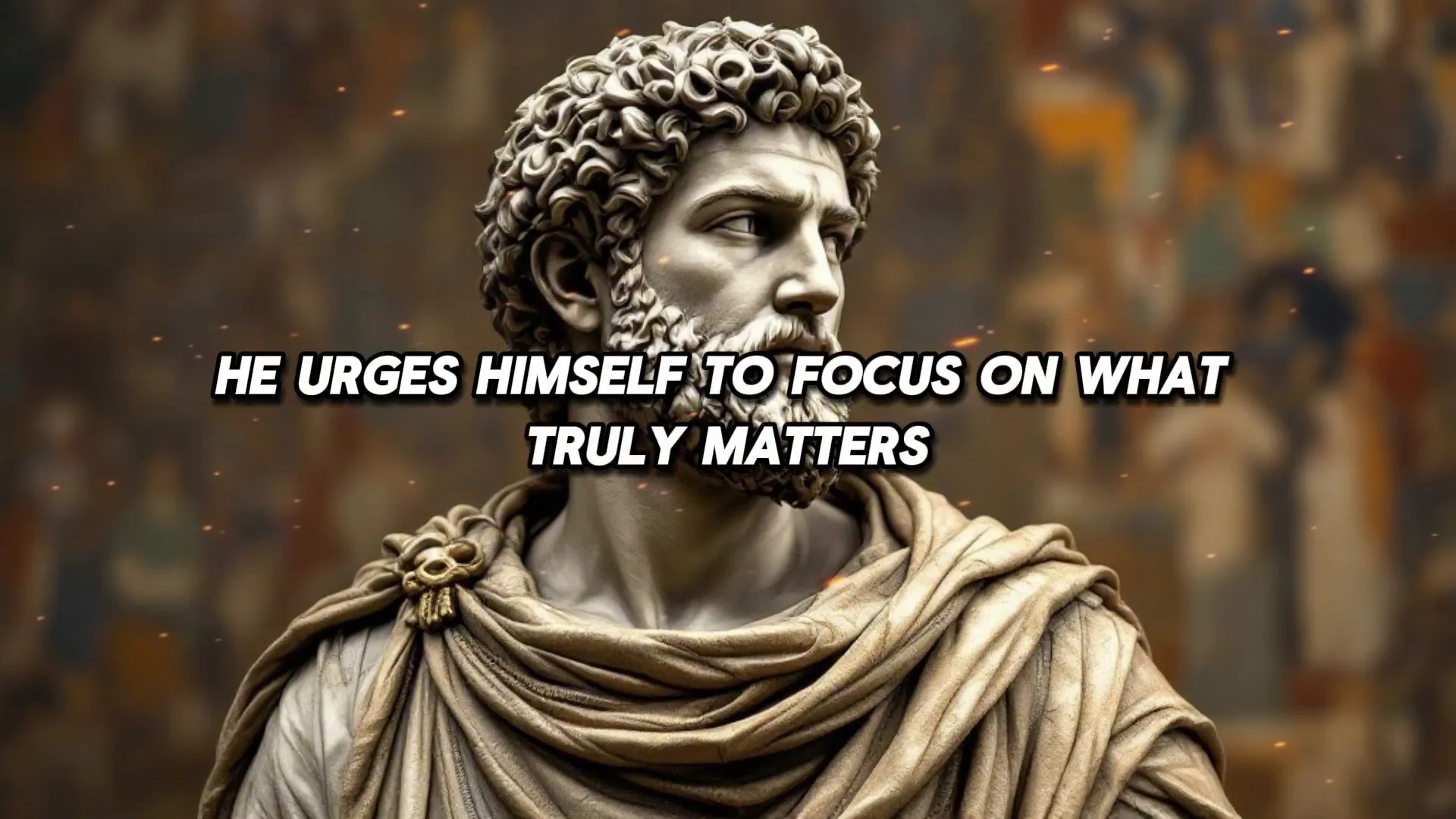 Aurelius reflecting on external validation
