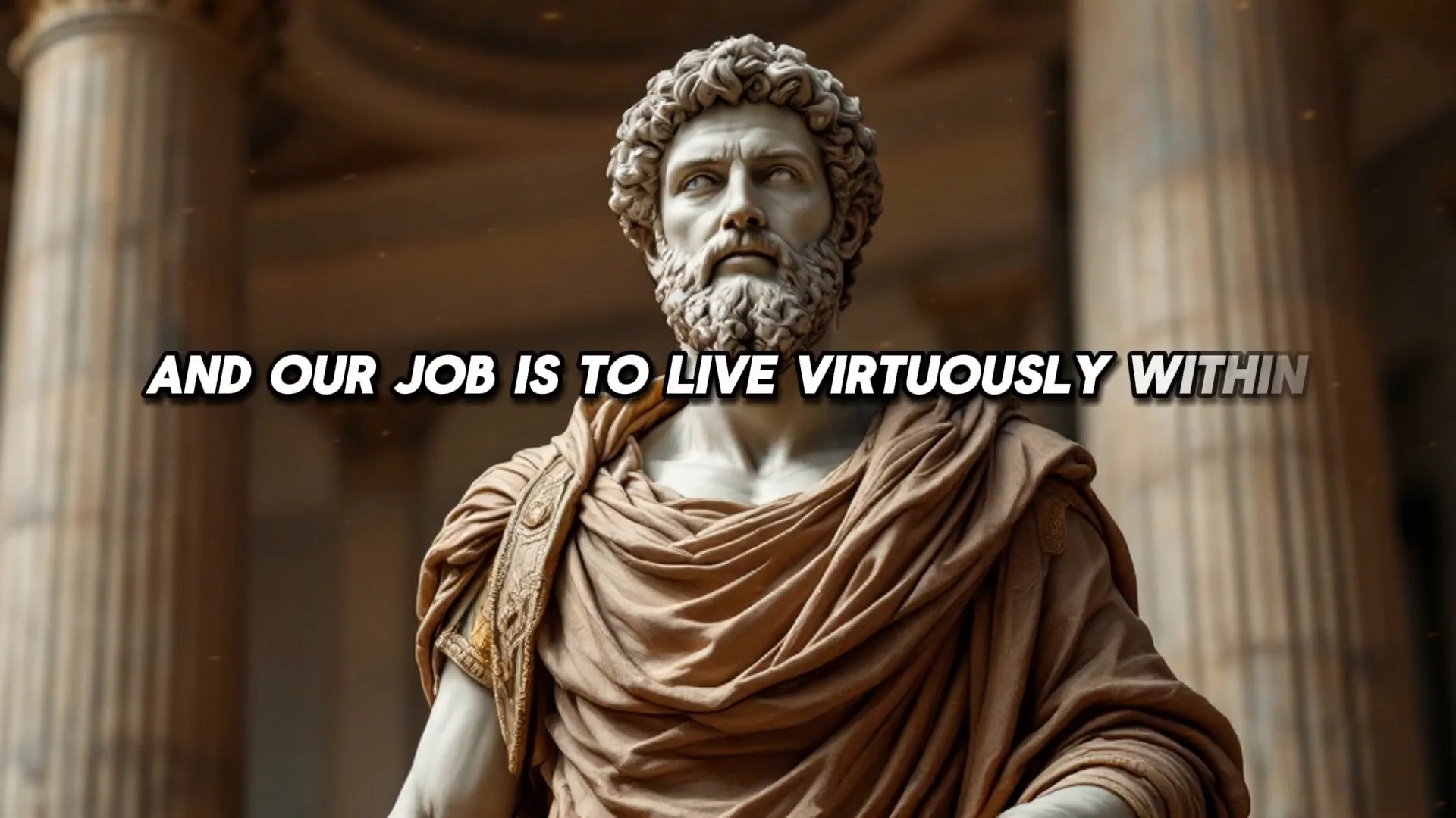 Aurelius discussing obstacles as opportunities